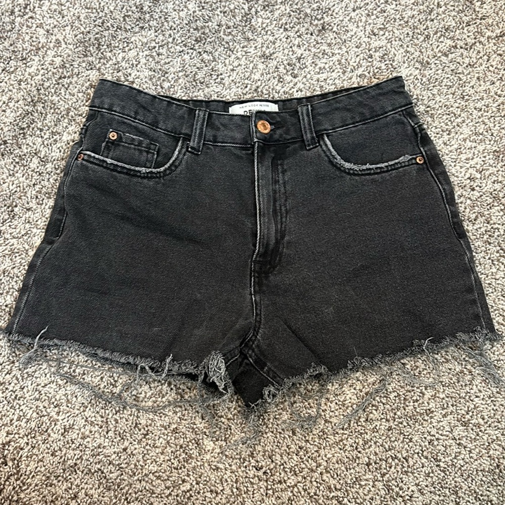 new look - petit denim shorts